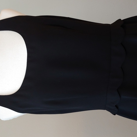 Laundry Elegant Women's Little Black Sleeveless Cocktail Dress size 14 - Picture 3 of 16